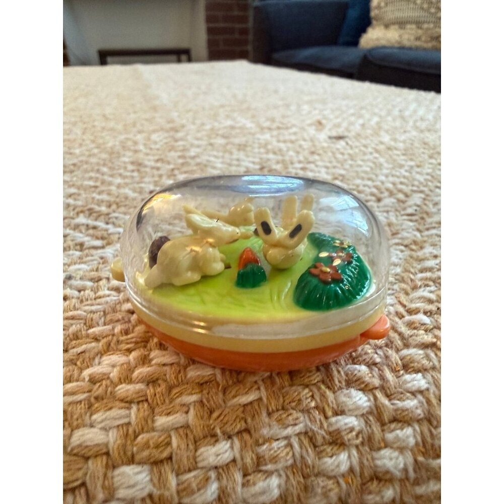 Vintage Bunny Bubble Dome Toy